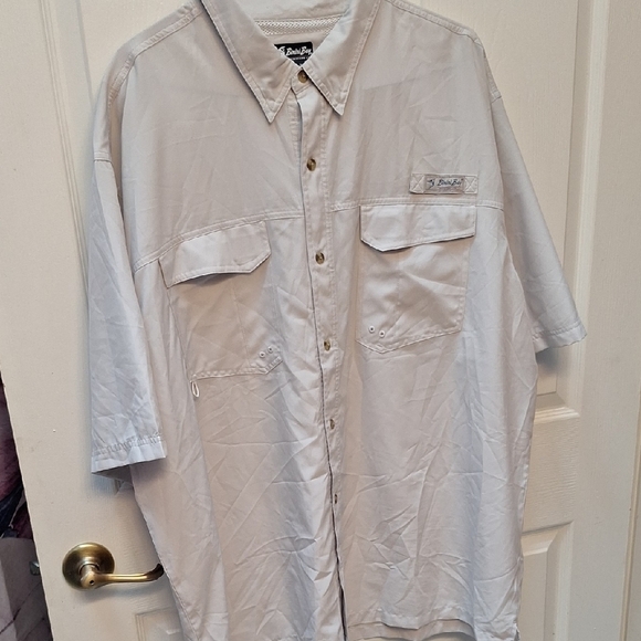 f Bimini Bay Men's Gray Shirt Button Down Size 3XL.  Nice - Picture 1 of 5